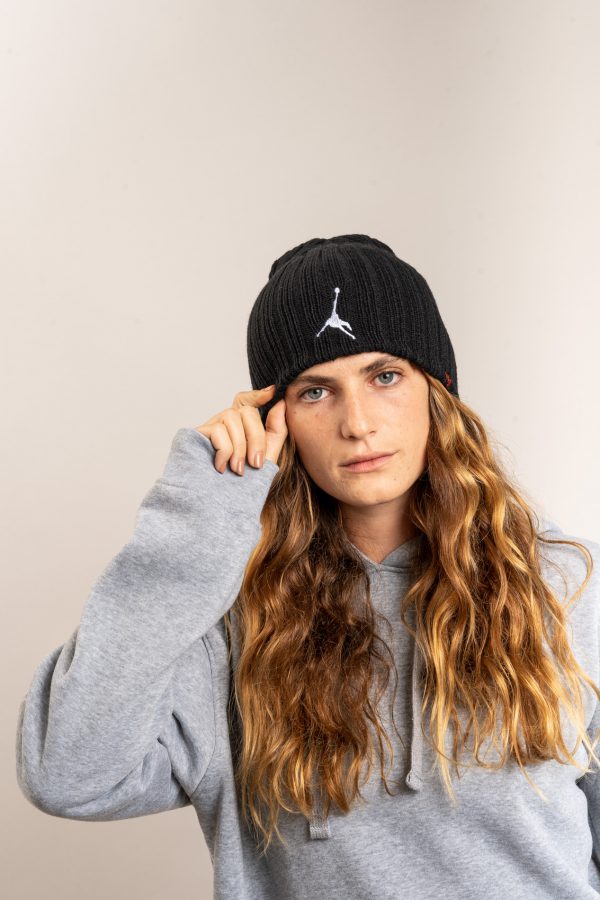 כובע גרב שחור "SHARK ATTACK"