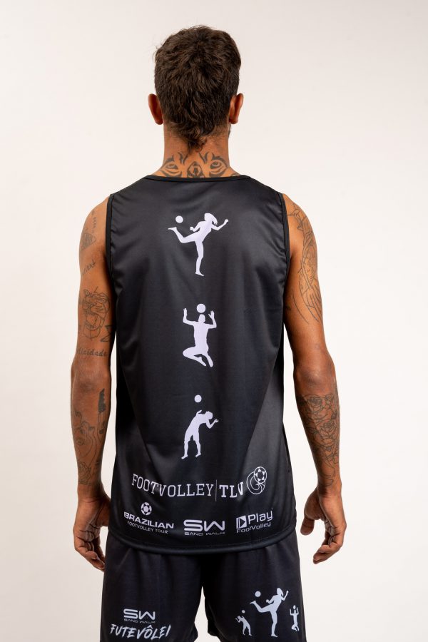 גופיית משחק Black Header" FTLV"